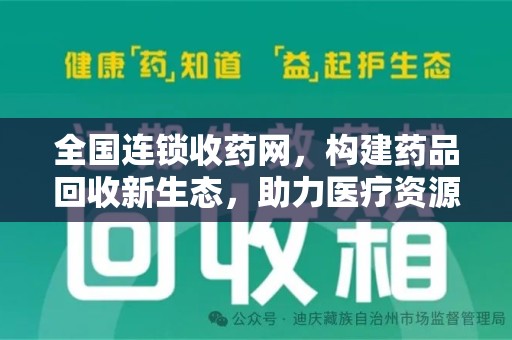 淮安全国连锁收药网，构建药品回收新生态，助力医疗资源优化