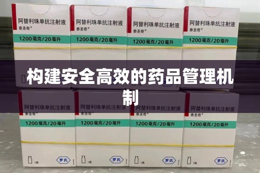 淮安构建安全高效的药品管理机制